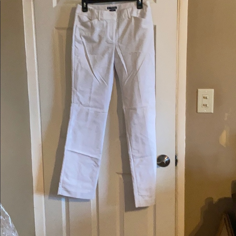 White dress pants